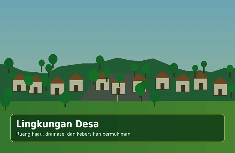 Ilustrasi Kesehatan & lingkungan Desa Sembawa